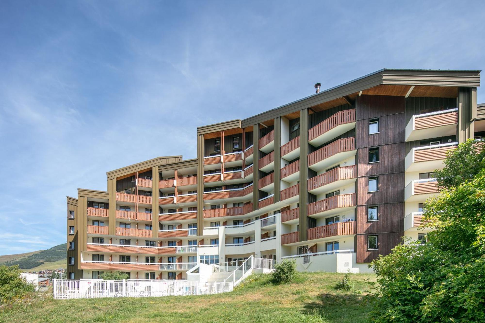 Residence Pierre & Vacances Les Bergers Alpe d'Huez Exterior foto