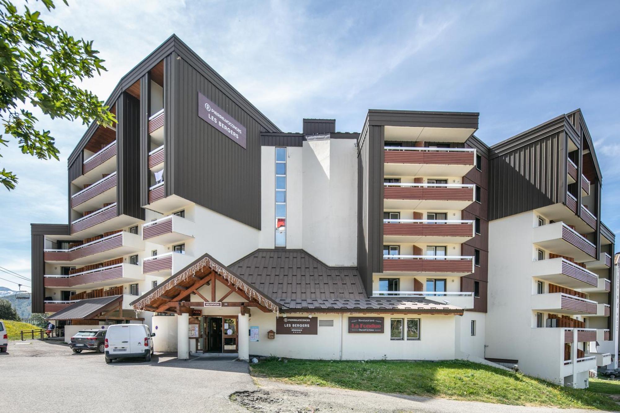 Residence Pierre & Vacances Les Bergers Alpe d'Huez Exterior foto